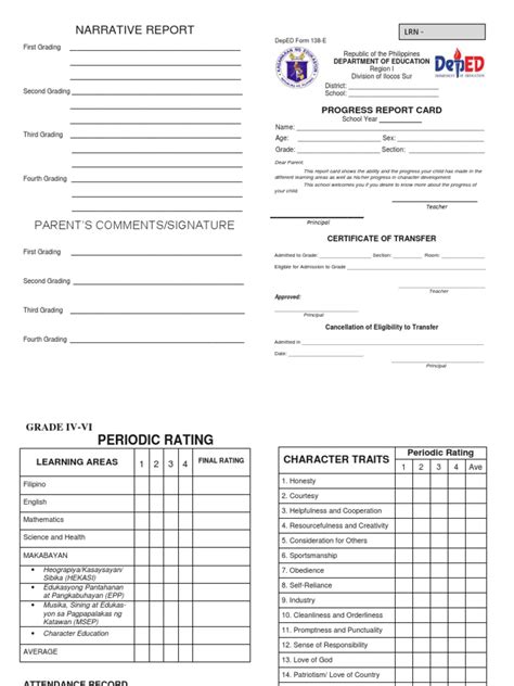 form 138 deped|form 6 deped 2021 downloadable.
